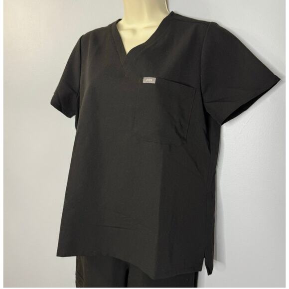 Figs Zamora Scrub Jogger S & Catarina One-Pocke Top MP Set Black - Picture 4 of 10